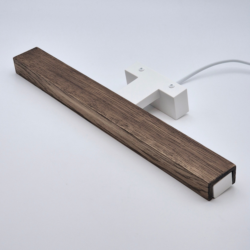Brilagi - LED Rasveta za ogledalo u kupatilu WOODY MIRROR LED/8W/230V 40 cm IP44 hrast/bela