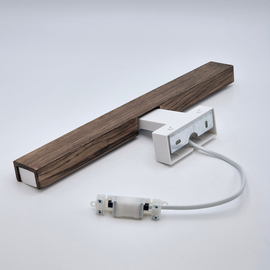 Brilagi - LED Rasveta za ogledalo u kupatilu WOODY MIRROR LED/8W/230V 40 cm IP44 hrast/bela