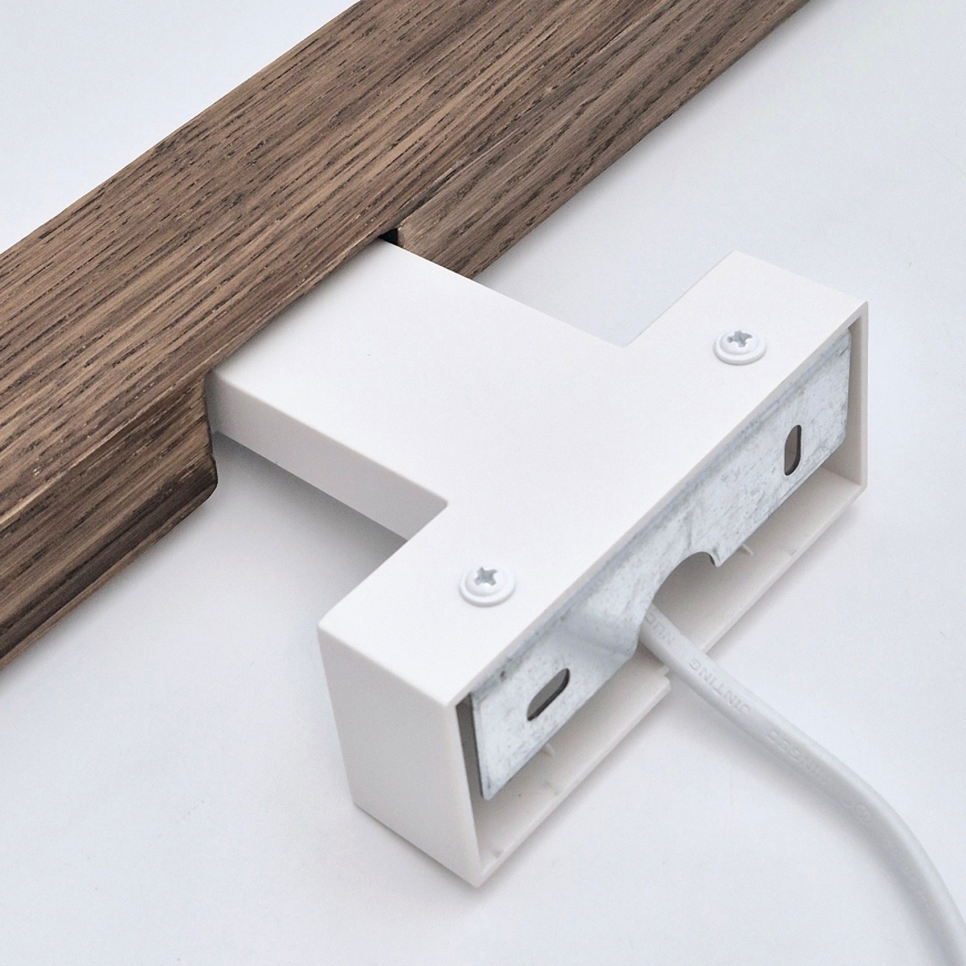 Brilagi - LED Rasveta za ogledalo u kupatilu WOODY MIRROR LED/8W/230V 40 cm IP44 hrast/bela