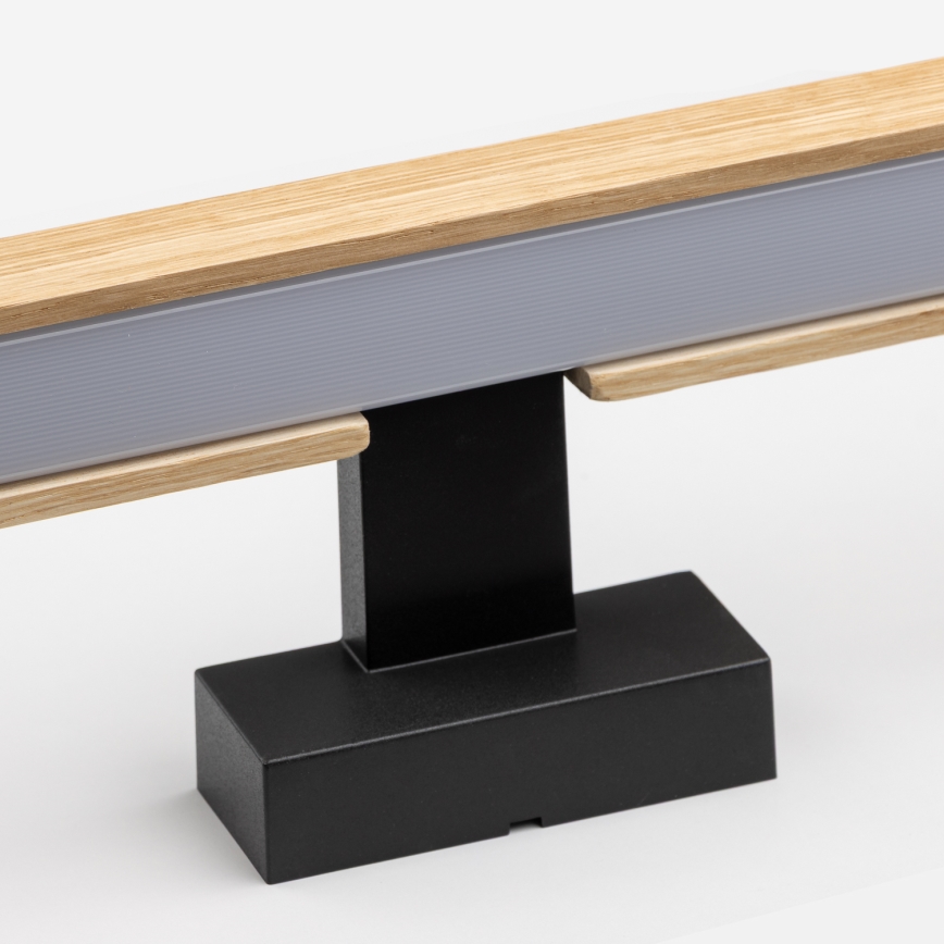 Brilagi - LED Rasveta za ogledalo u kupatilu WOODY MIRROR LED/8W/230V 40 cm IP44 hrast/crno