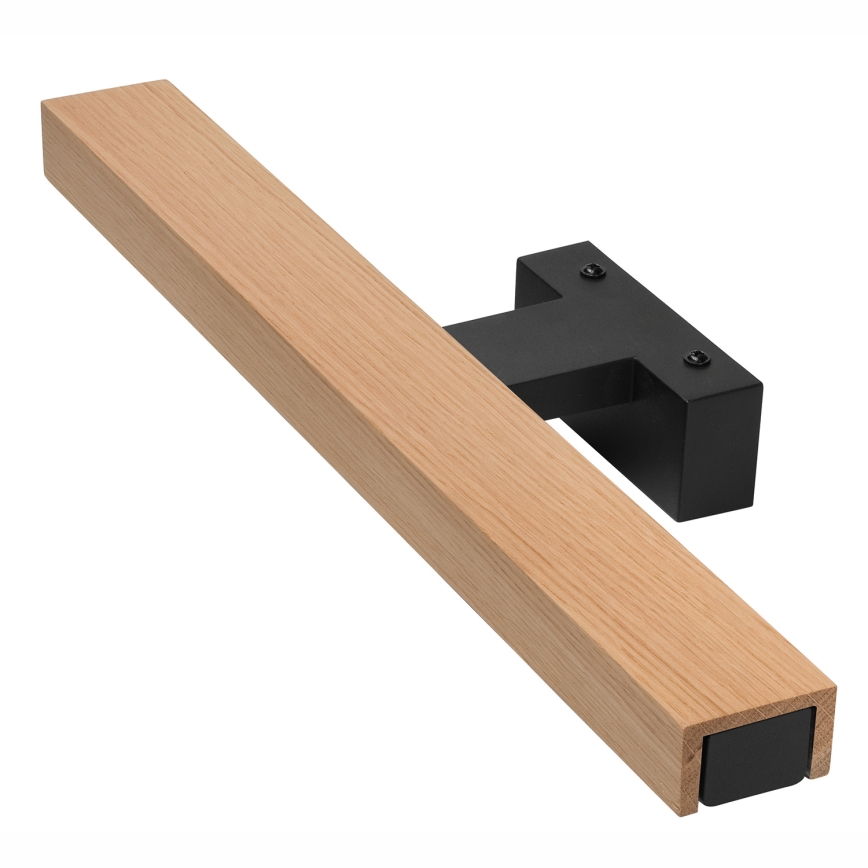 Brilagi - LED Rasveta za ogledalo u kupatilu WOODY MIRROR LED/8W/230V 40 cm IP44 hrast/crno