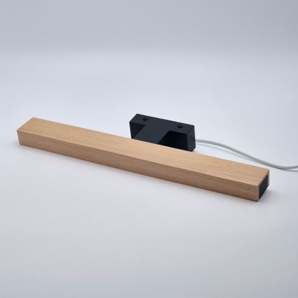 Brilagi - LED Rasveta za ogledalo u kupatilu WOODY MIRROR LED/8W/230V 40 cm IP44 hrast/crno