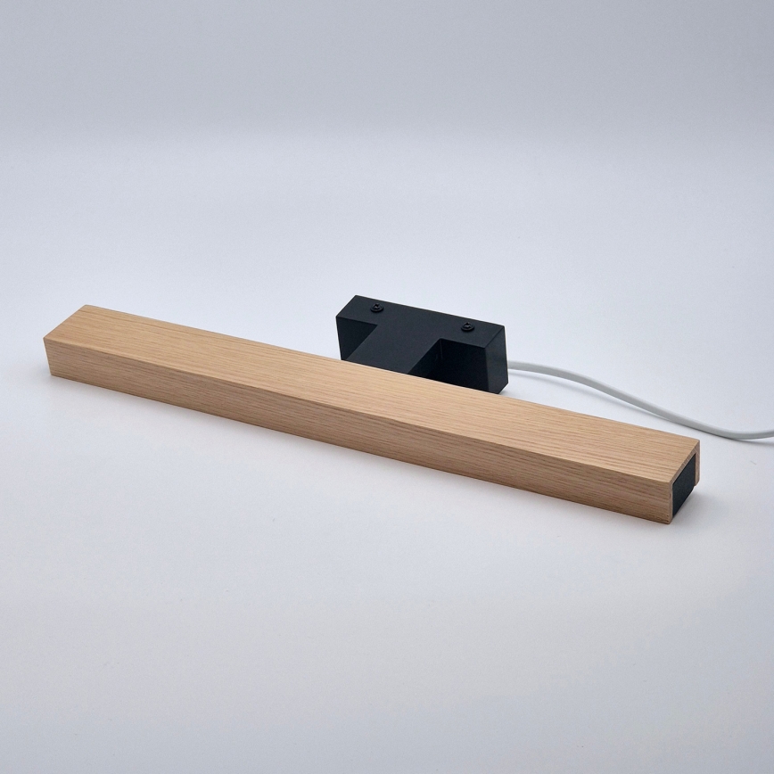Brilagi - LED Rasveta za ogledalo u kupatilu WOODY MIRROR LED/8W/230V 40 cm IP44 hrast/crno
