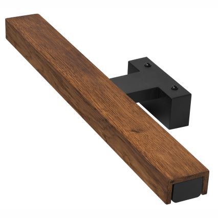Brilagi - LED Rasveta za ogledalo u kupatilu WOODY MIRROR LED/8W/230V 40 cm IP44 hrast/crno