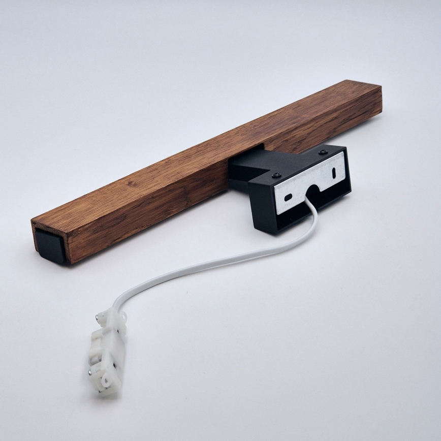 Brilagi - LED Rasveta za ogledalo u kupatilu WOODY MIRROR LED/8W/230V 40 cm IP44 hrast/crno