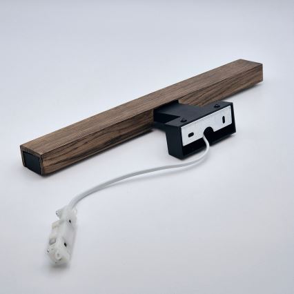 Brilagi - LED Rasveta za ogledalo u kupatilu WOODY MIRROR LED/8W/230V 40 cm IP44 hrast/crno
