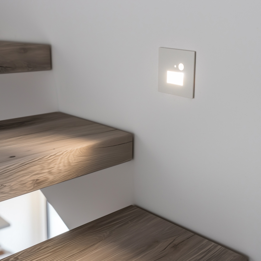 Brilagi - LED Osvetljenje stepeništa sa senzorom pokreta JACK LED/1,5W/230V 3000K/4000K/6500K bela