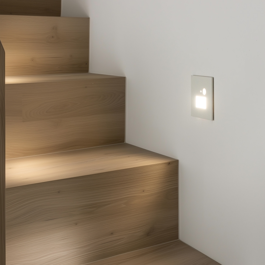 Brilagi - LED Osvetljenje stepeništa sa senzorom pokreta JACK LED/1,5W/230V 3000K/4000K/6500K bela