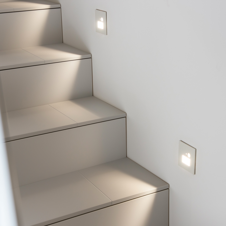 Brilagi - LED Osvetljenje stepeništa sa senzorom pokreta JACK LED/1,5W/230V 3000K/4000K/6500K bela