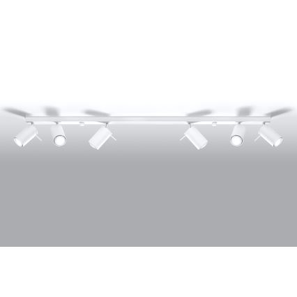 Brilagi -  LED Reflektorska lampa ASMUS 6xGU10/7W/230V bela