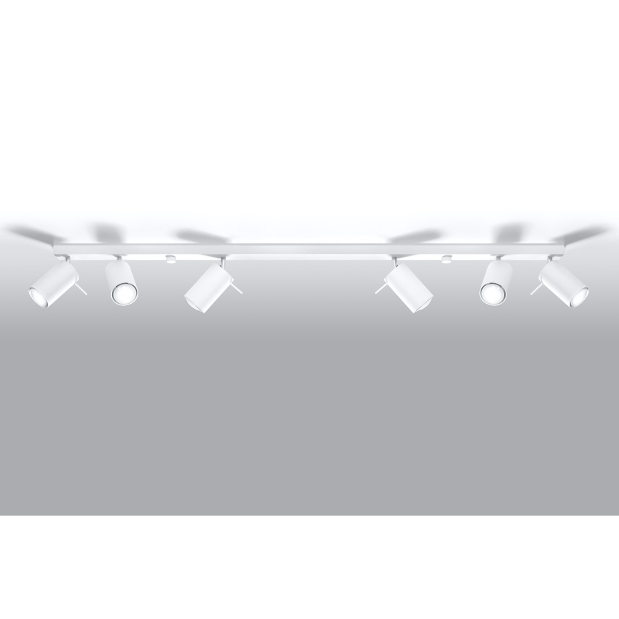 Brilagi -  LED Reflektorska lampa ASMUS 6xGU10/7W/230V bela