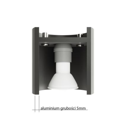 Brilagi -  LED Reflektorska lampa FRIDA 1xGU10/7W/230V crno
