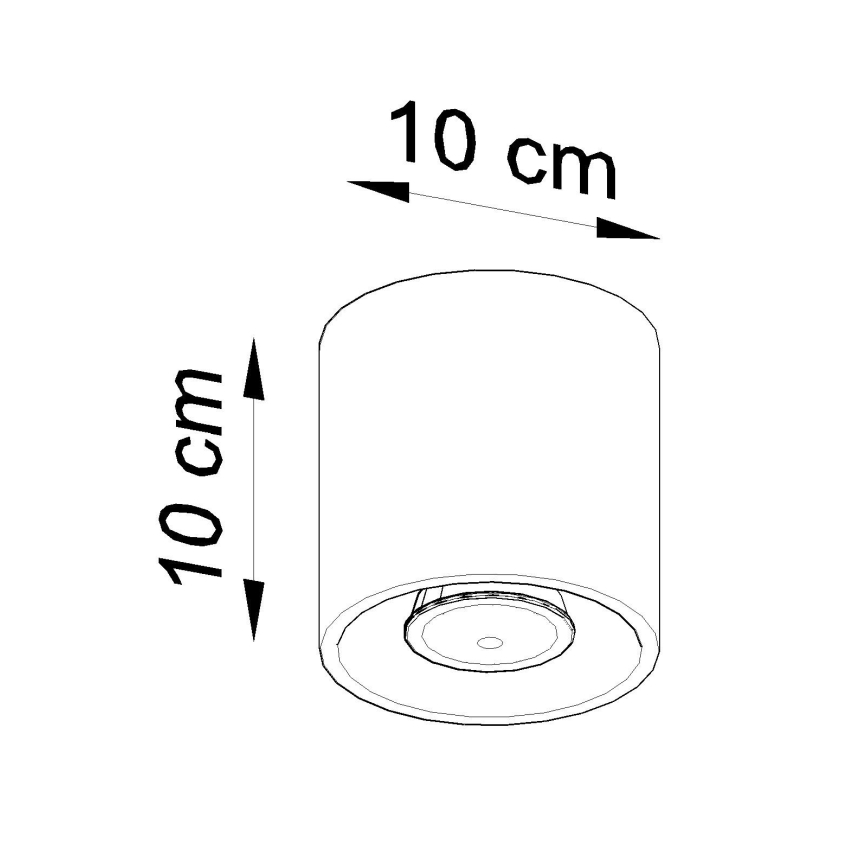 Brilagi -  LED Reflektorska lampa FRIDA 1xGU10/7W/230V crno