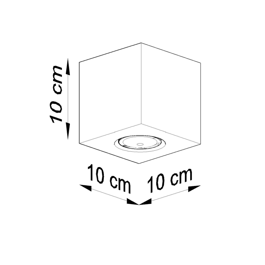 Brilagi -  LED Reflektorska lampa MURO 1xGU10/7W/230V beton