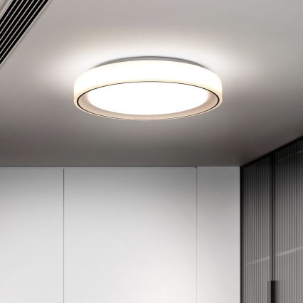 Brilagi - LED RGB Prigušiva plafonjera FLOCO LED/30W/230V 3000-6500K Wi-Fi Tuya + LED/6W + Daljinski upravljač