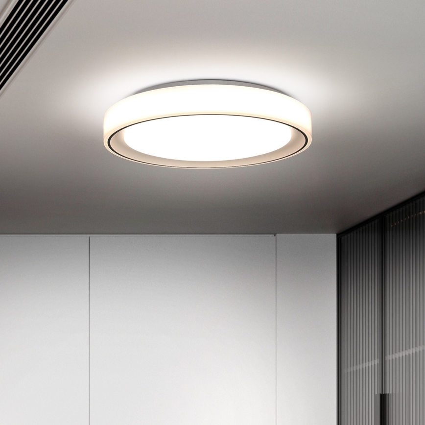 Brilagi - LED RGB Prigušiva plafonjera FLOCO LED/30W/230V 3000-6500K Wi-Fi Tuya + LED/6W + Daljinski upravljač