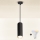 Brilagi - LED RGBW prigušiva luster na sajli SELE 1xGU10/6,5W/230V 2700-6500K crna/zlatna