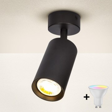 Brilagi - LED RGBW prigušiva spot svetiljka SELE 1xGU10/6,5W/230V 2700-6500K crna