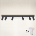 Brilagi - LED RGBW prigušiva spot svetiljka SELE 6xGU10/6,5W/230V 2700-6500K antracit