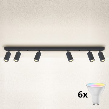 Brilagi - LED RGBW prigušiva spot svetiljka SELE 6xGU10/6,5W/230V 2700-6500K antracit