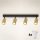 Brilagi - LED RGBW prigušiva spot svetiljka SELE GOLDEN 4xGU10/6,5W/230V 2700-6500K crna/zlatna
