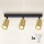 Brilagi - LED RGBW prigušiva svetiljka SELE GOLDEN 3xGU10/6,5W/230V 2700-6500K crna/zlatna