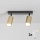Brilagi - LED RGBW prigušiva ugradna spot svetiljka SELE GOLDEN 2xGU10/6,5W/230V 2700-6500K crna/zlatna