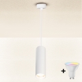 Brilagi - LED RGBW prigušiva viseći luster na sajli SELE 1xGU10/6,5W/230V 2700-6500K bela