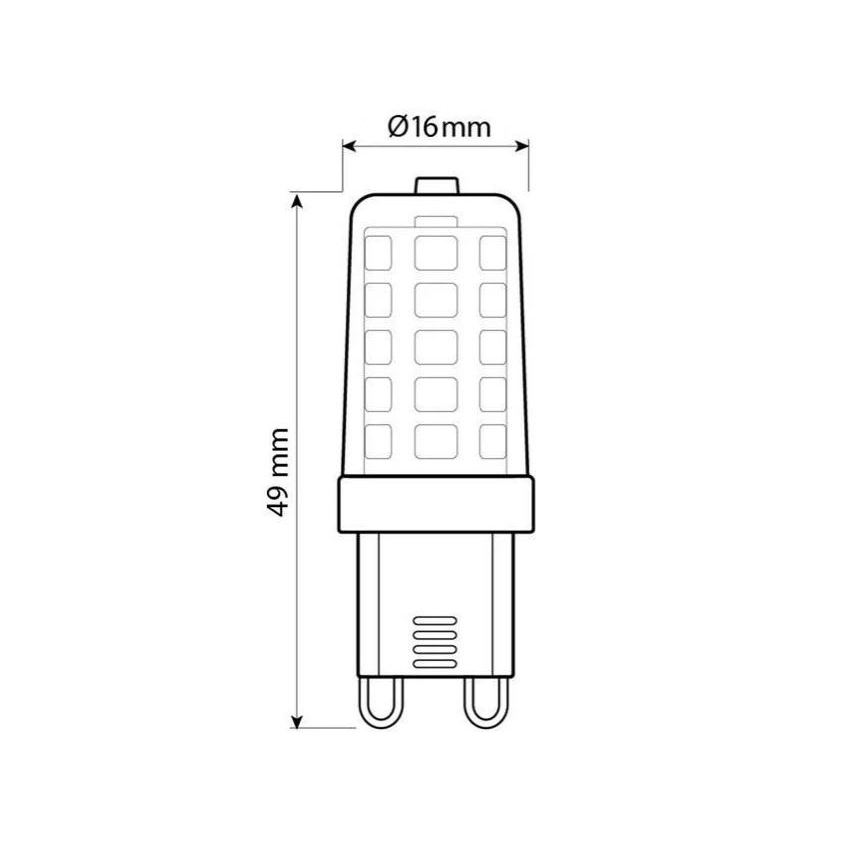 Brilagi - LED Sijalica G9/4W/230V 3000K