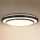 Brilagi - LED Smívatelné plafonjera LUCIANO LED/48W/230V 3000-6500K ø 39 cm crno + Daljinski upravljač