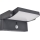 Brilagi - LED Solarna zidna lampa sa senzorom ANKLE LED/10W/3,7V 3000K IP65 Antracit