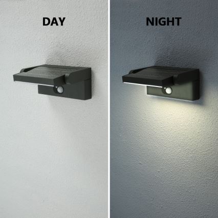 Brilagi - LED Solarna zidna lampa sa senzorom ANKLE LED/3,5W/3,7V IP54