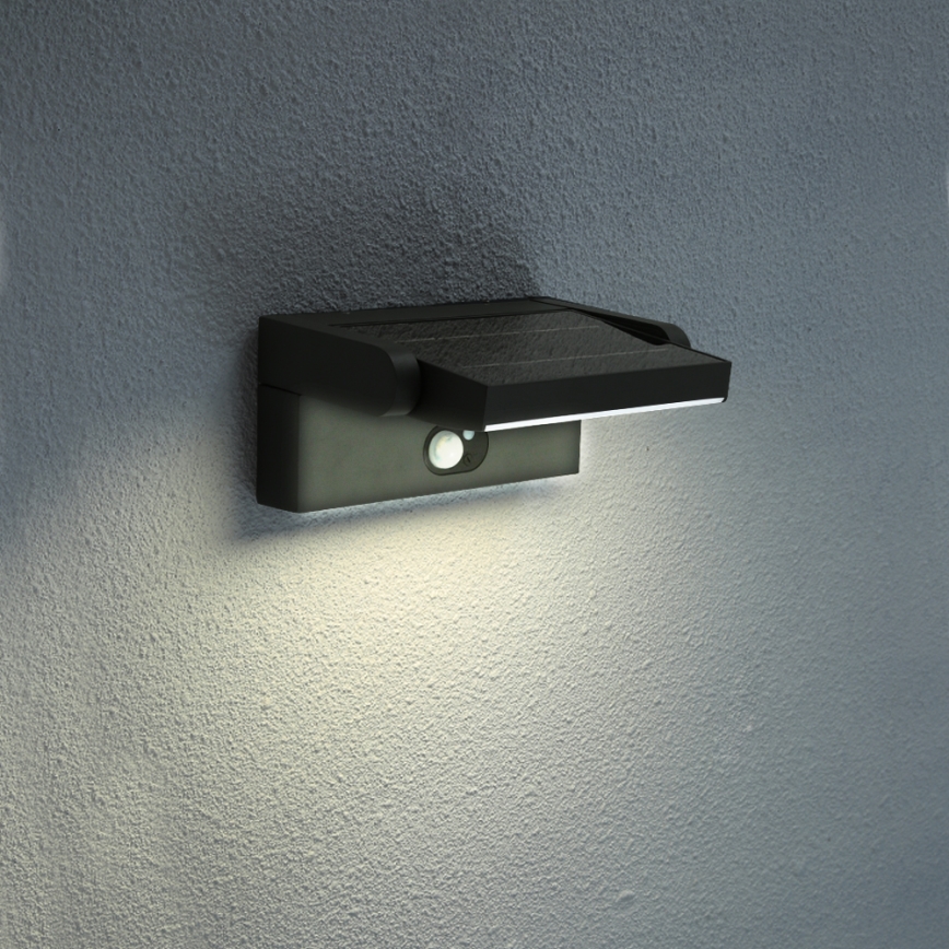 Brilagi - LED Solarna zidna lampa sa senzorom ANKLE LED/3,5W/3,7V IP54