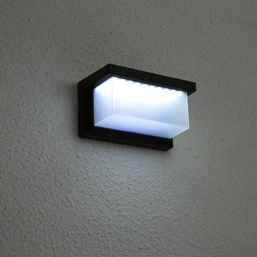 Brilagi - LED Solarna zidna lampa sa senzorom BRICK LED/12W/5,5V IP65