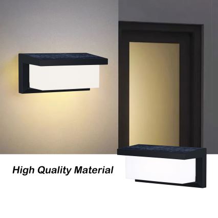 Brilagi - LED Solarna zidna lampa sa senzorom BRICKY LED/5W/6V IP65