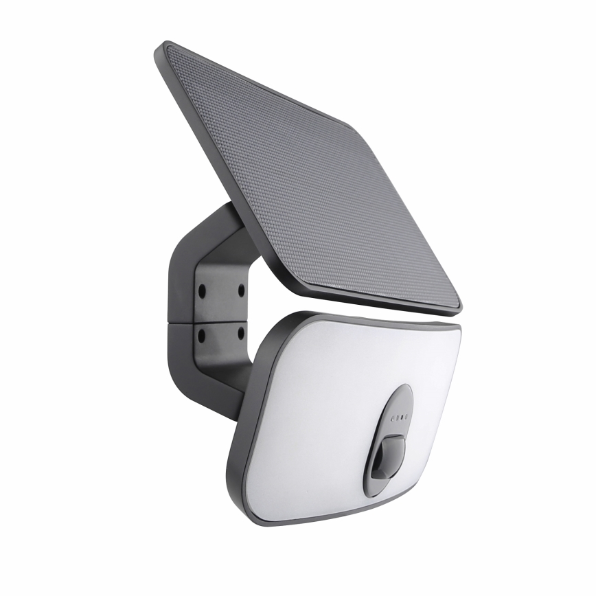 Brilagi - LED Solarna zidna lampa sa senzorom za pokret i dan/noć ROOF LED/13W/5V 4000 mAh IP65