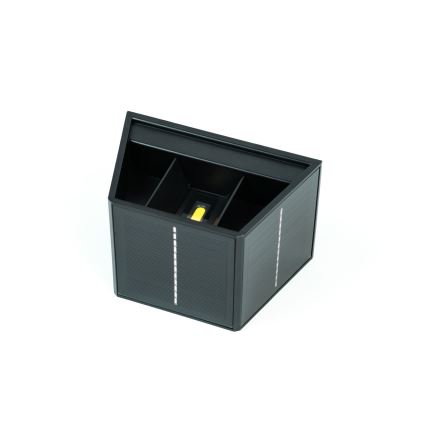 Brilagi - LED Solarna zidna lampa sa senzorom SOLAR CUBE LED/2W/3,2V IP54