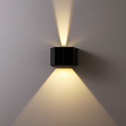 Brilagi - LED Solarna zidna lampa sa senzorom SOLAR CUBE LED/2W/3,2V IP54
