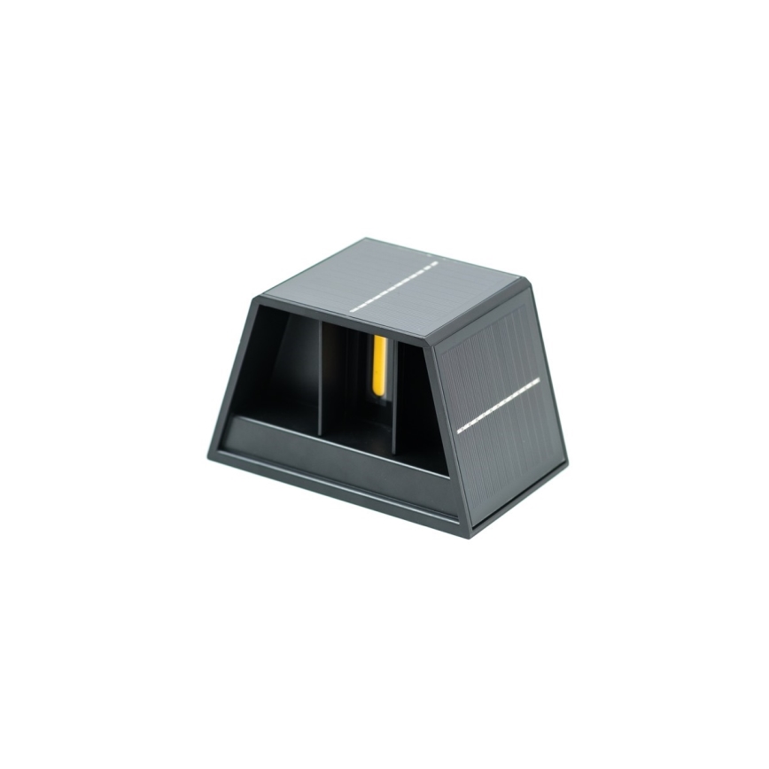 Brilagi - LED Solarna zidna lampa sa senzorom SOLAR CUBE LED/2W/3,2V IP54