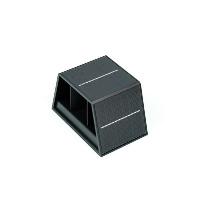 Brilagi - LED Solarna zidna lampa sa senzorom SOLAR CUBE LED/2W/3,2V IP54