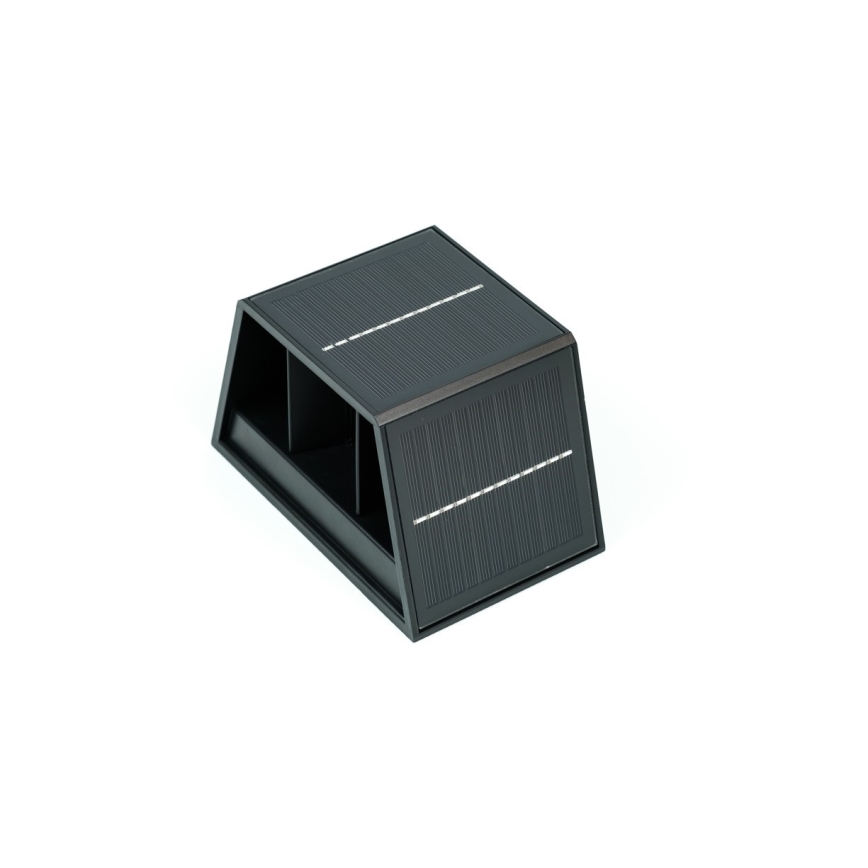 Brilagi - LED Solarna zidna lampa sa senzorom SOLAR CUBE LED/2W/3,2V IP54