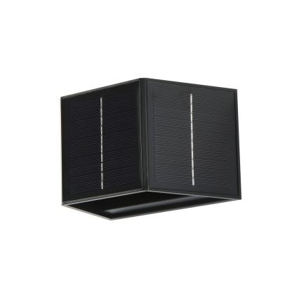 Brilagi - LED Solarna zidna lampa sa senzorom SOLAR CUBE LED/2W/3,2V IP54