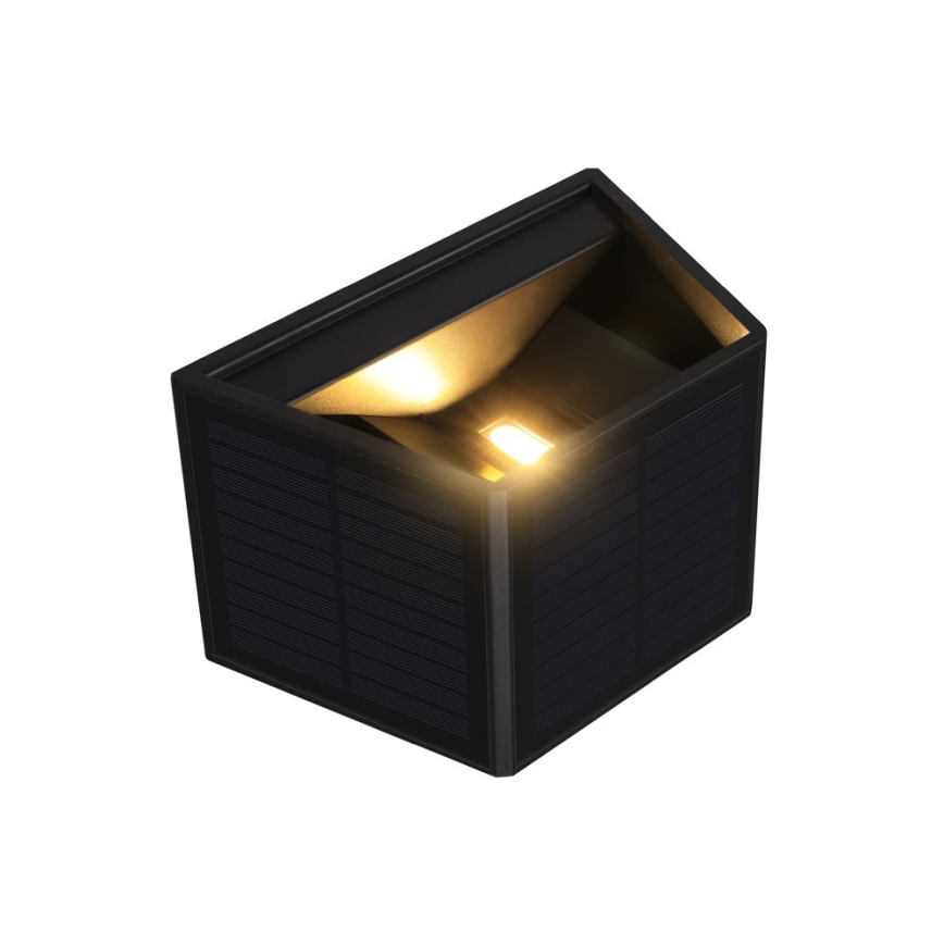 Brilagi - LED Solarna zidna lampa sa senzorom SOLAR CUBE LED/2W/3,2V IP54