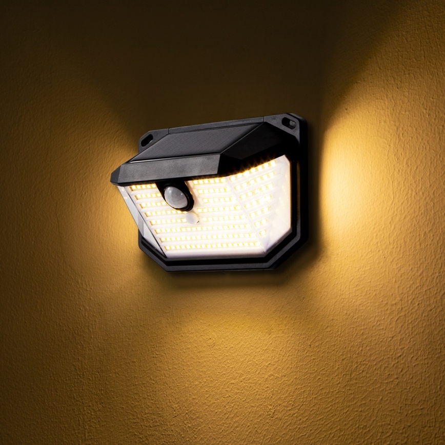Brilagi - LED Solarna zidna lampa sa senzorom WALLIE LED/4W/5,5V 3000K IP65