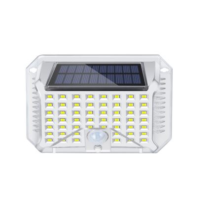 Brilagi - LED Solarna zidna lampa sa senzorom WALLIE LED/4W/5,5V 6500K IP64 srebrno
