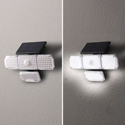 Brilagi - LED Solarna zidna lampa sa senzorom WALLIE LED/5W/5,5V IP65