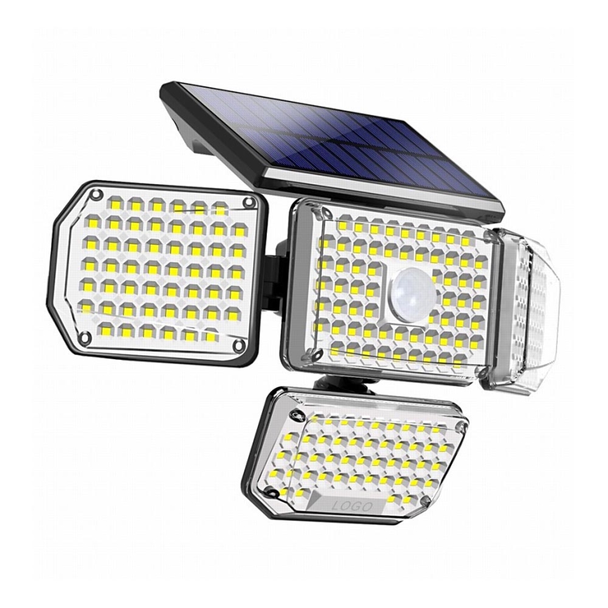 Brilagi - LED Solarna zidna lampa sa senzorom WALLIE LED/5W/5,5V IP65