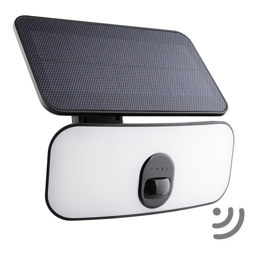Brilagi - LED Solarna zidna lampa sa senzorom za pokret i dan/noć ROOF LED/13W/5V 4000 mAh IP65