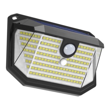 Brilagi - LED Solarna zidna lampa sa senzorom za pokret i dan/noć WALLIE LED/4W/5,5V 1200 mAh 3000K IP65
