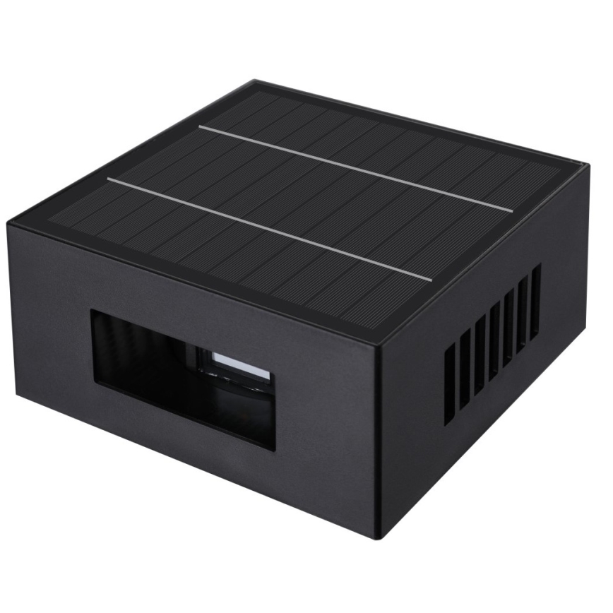 Brilagi - LED Solarna zidna rasveta BLOCK LED/2W/3,7V IP44